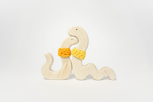Snakes in love Wooden toys