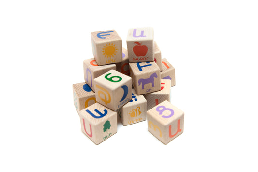 Educational Alphabet blocks (Armenian)